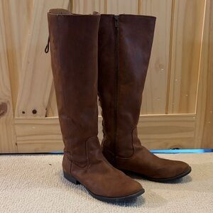 Knee High Brown Boots